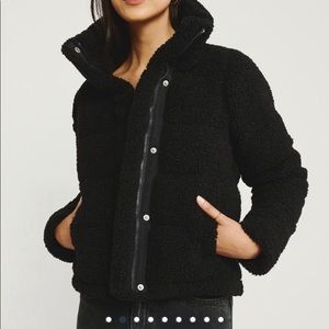 Abercrombie & Fitch Sherpa Fleece Jacket